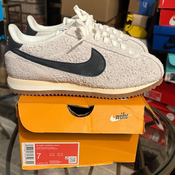 Nike Shoes - Women’s Nike Cortez Vintage Summit White Black Sneakers FJ2530-102 [Select Size]